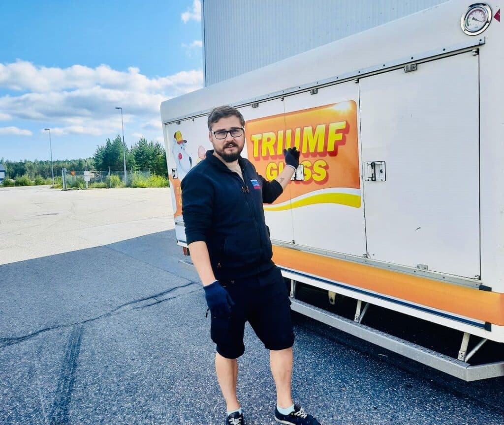 Kyl- och Frysexpressen Nord -Triumf Glass