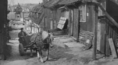 Kyl & Frysexpressen - Carl Jansson startar åkeriet med en häst år 1897.