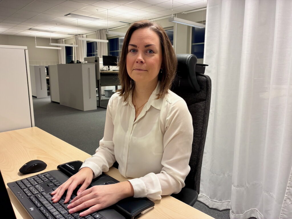 Emma Granström på Kyl- och Frysexpressen Umeå