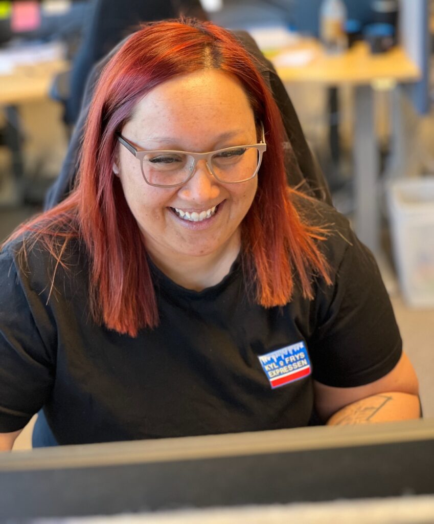 Stephanie på Kyl- och Frysexpressen